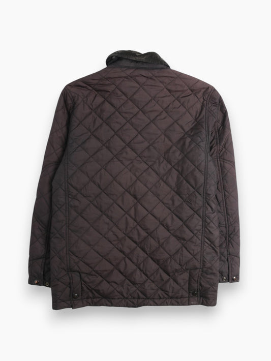 Vintage Quilted Hunting Jacket - Black