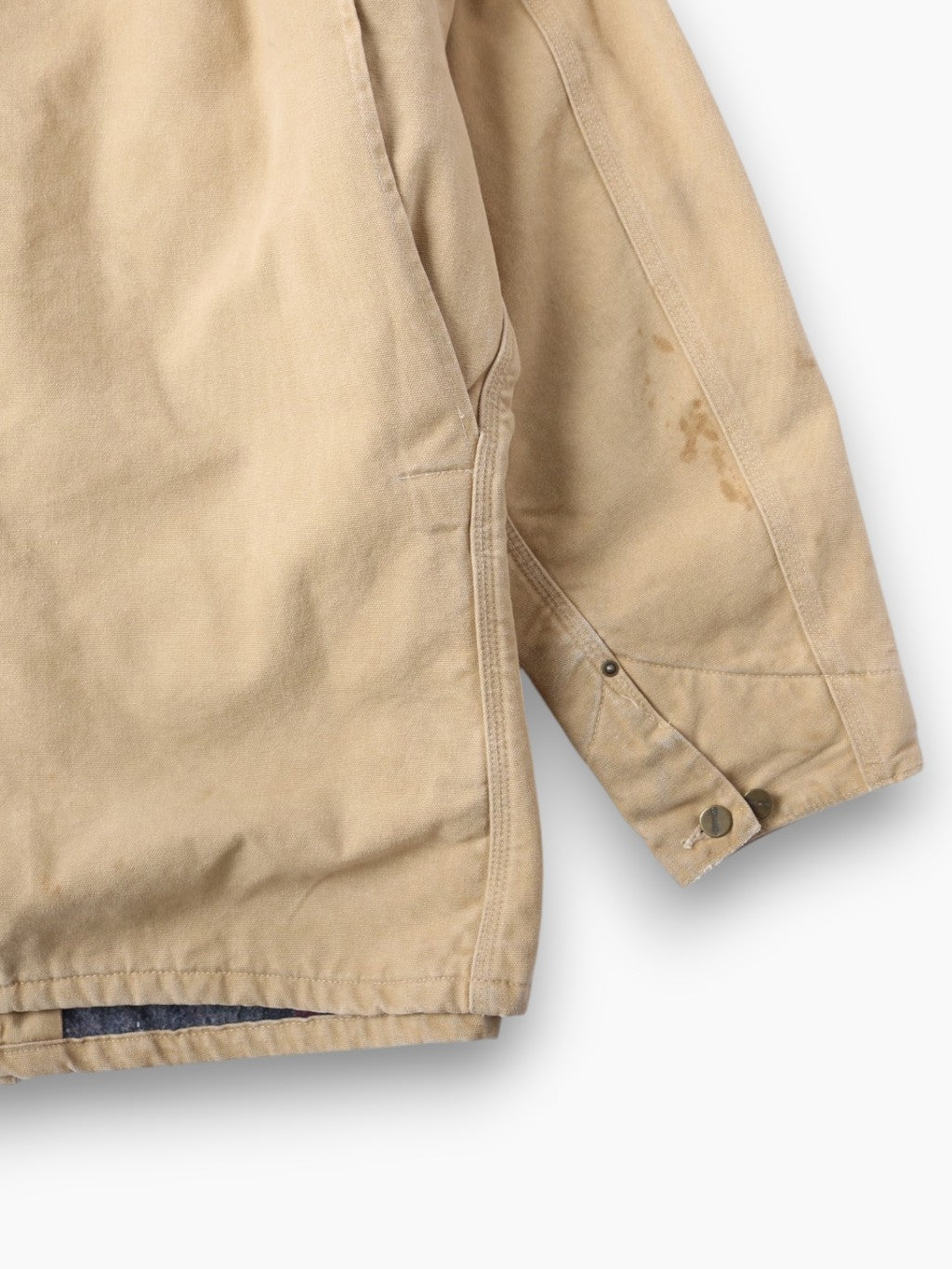 Traditional Chore Jacket - Beige