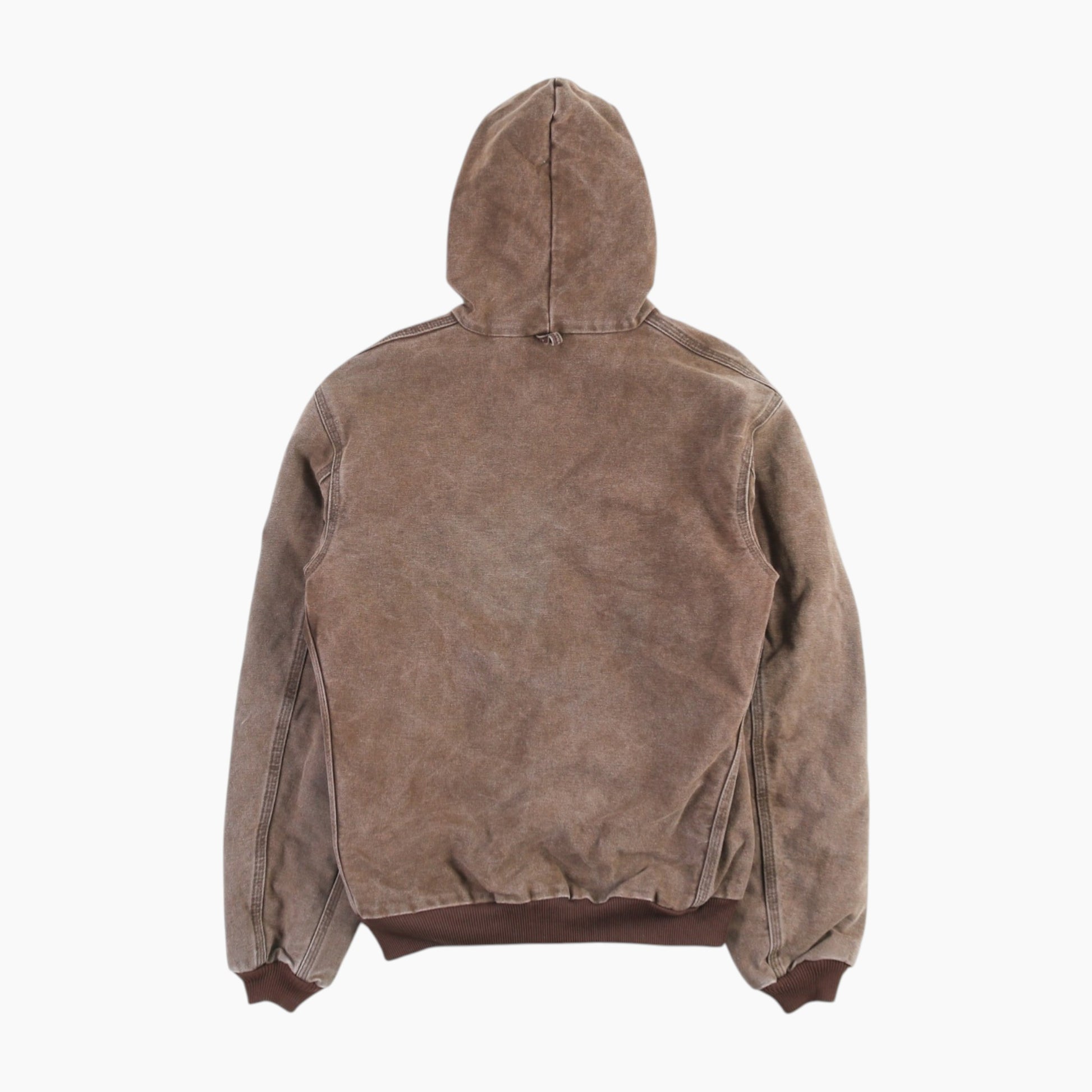 Hooded Active Jacket - Brown