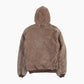Hooded Active Jacket - Brown