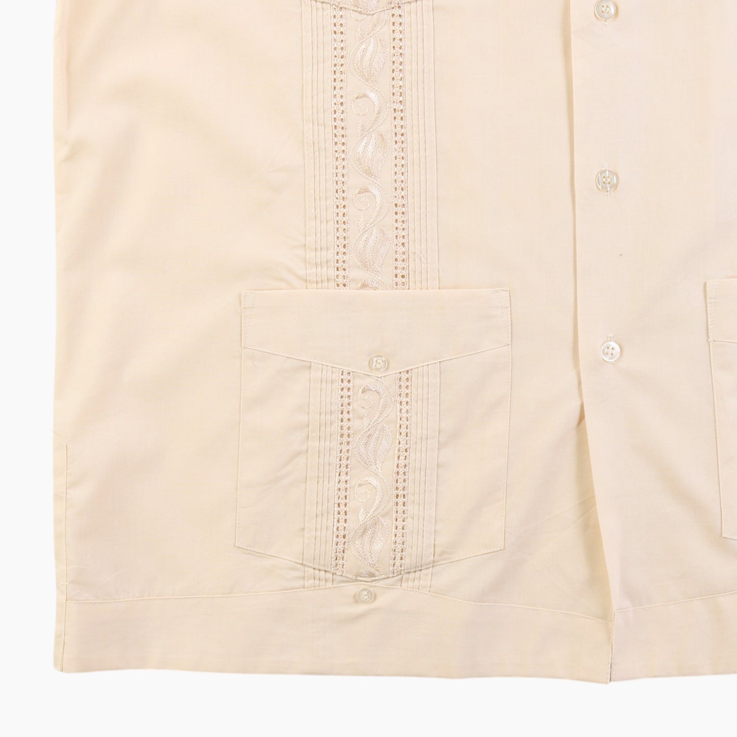 Vintage Cuban Guayabera Shirt