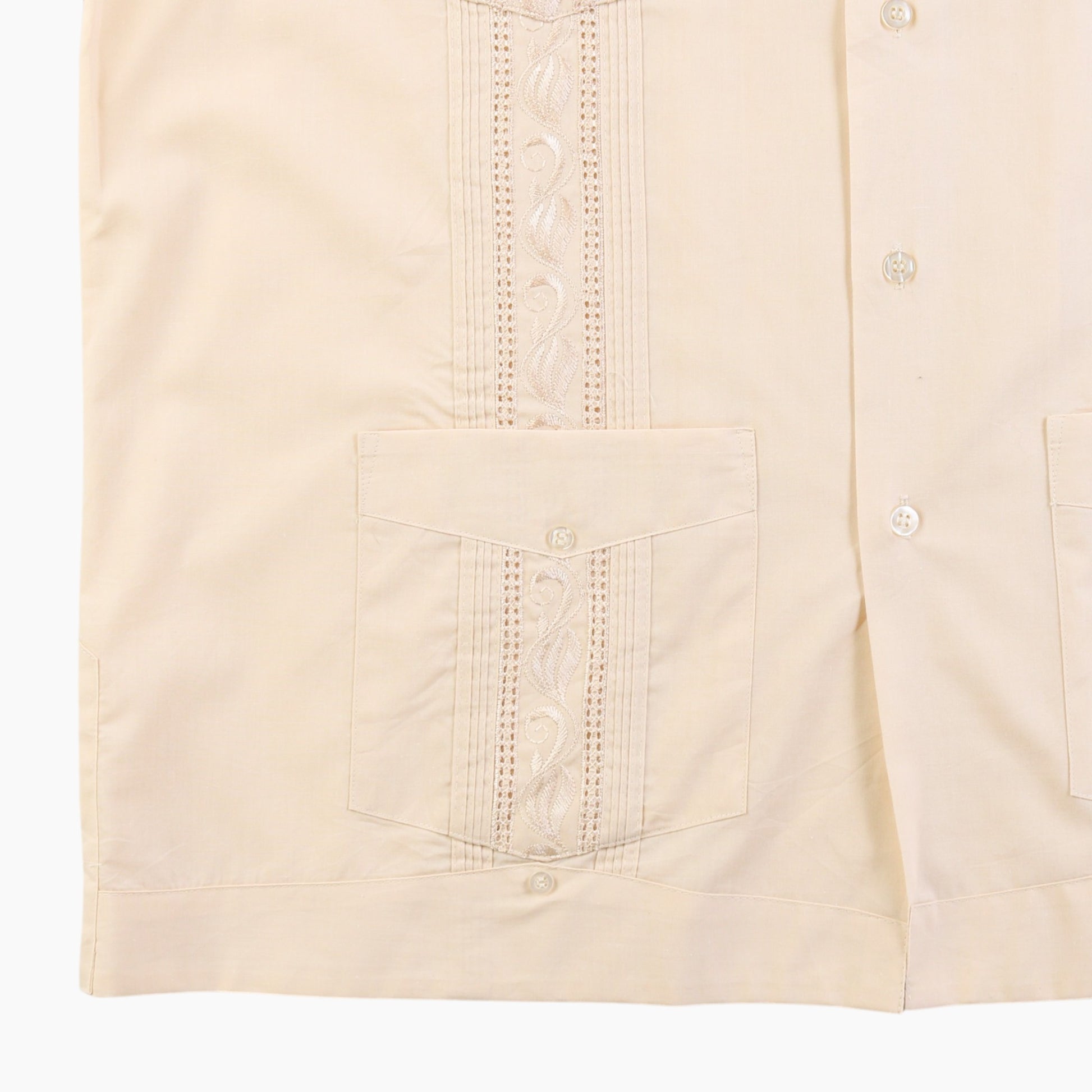 Vintage Cuban Guayabera Shirt