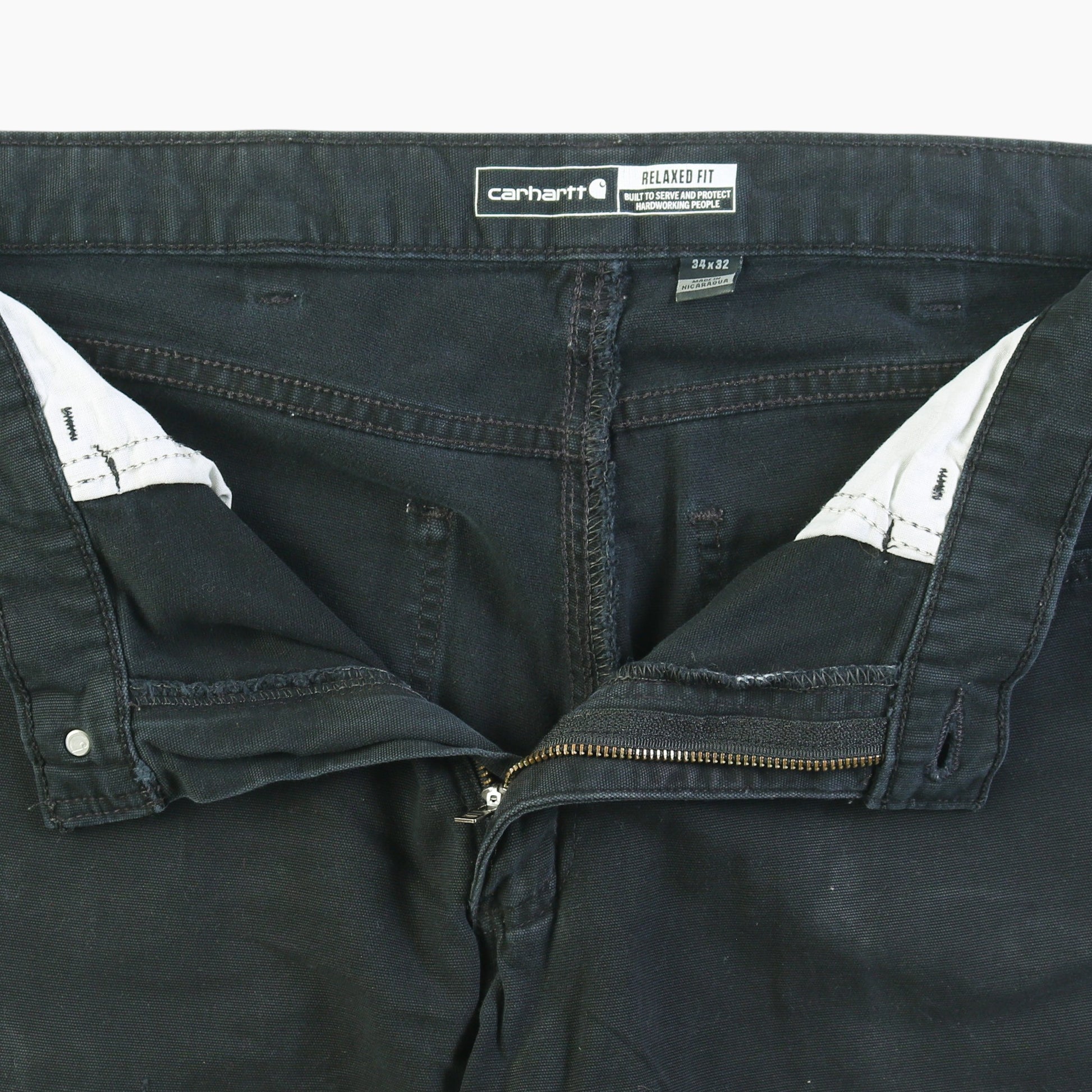 Carpenter Shorts - Black - 34"