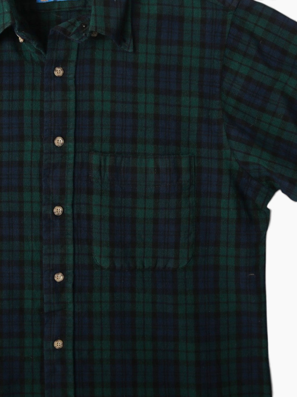 Vintage Flannel Short Sleeve Shirt