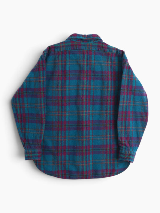 Vintage Flannel Shirt - Blue