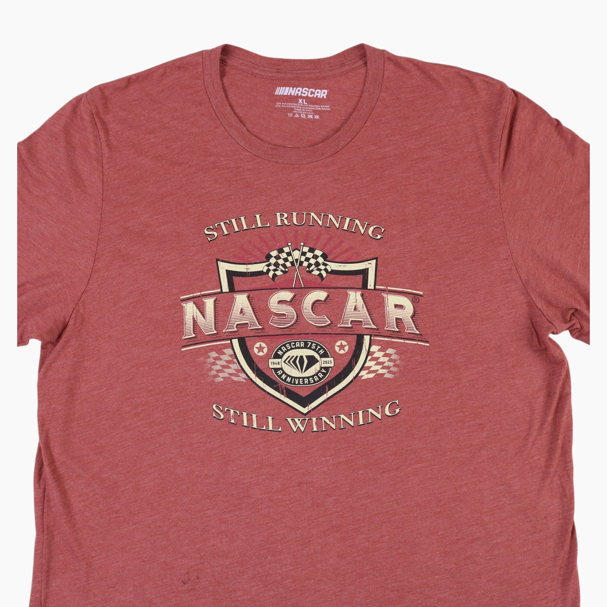 Vintage 'Still Running' T-shirt - Red