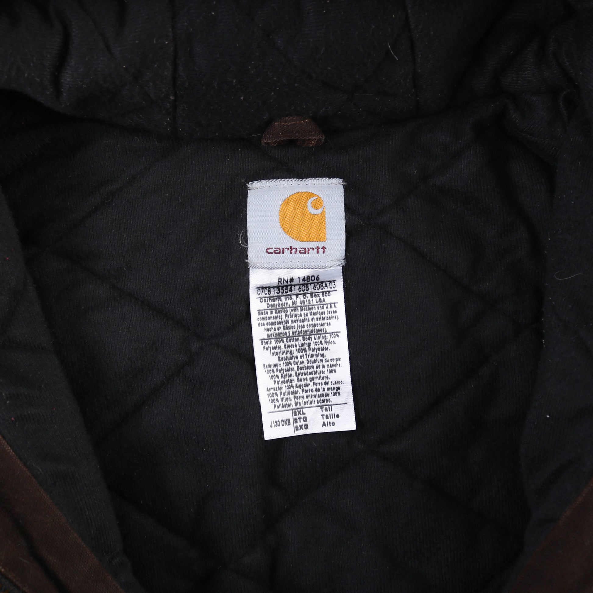 Hooded Active Jacket - Brown