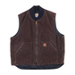 Lined Vest - Brown