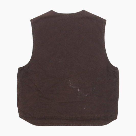 Lined Vest - Brown