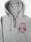 Hard Rock 'Orlando' Hooded Sweatshirt - Grey