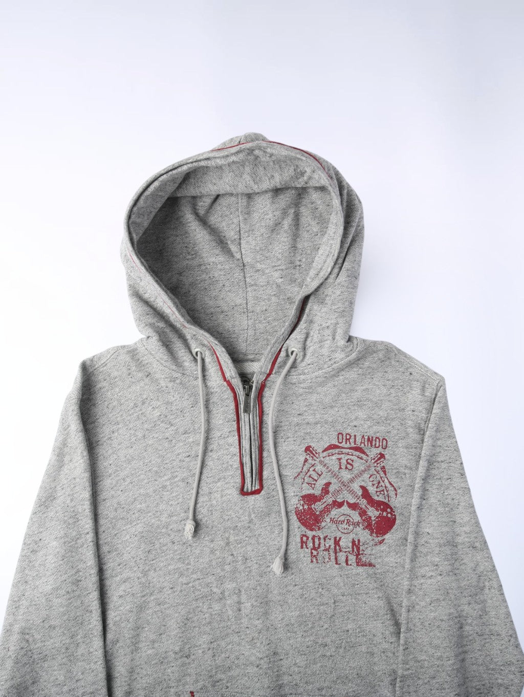 Hard Rock 'Orlando' Hooded Sweatshirt - Grey