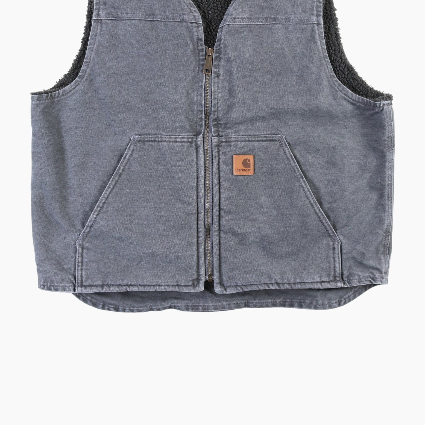 Lined Vest - Grey