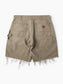 Double Knee Shorts - Beige - 32"