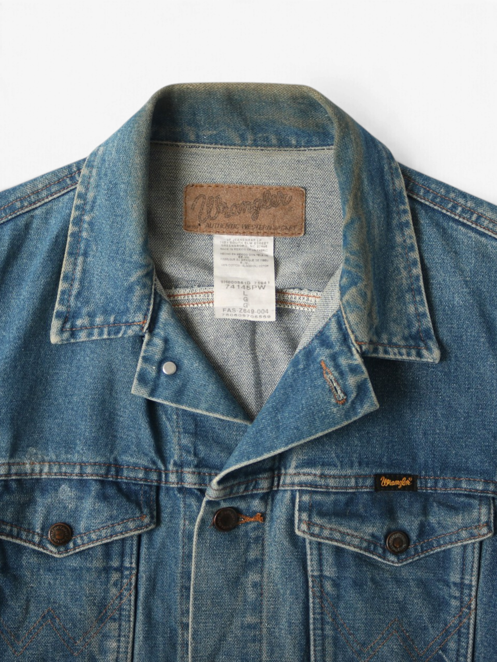 Vintage Denim Trucker Jacket