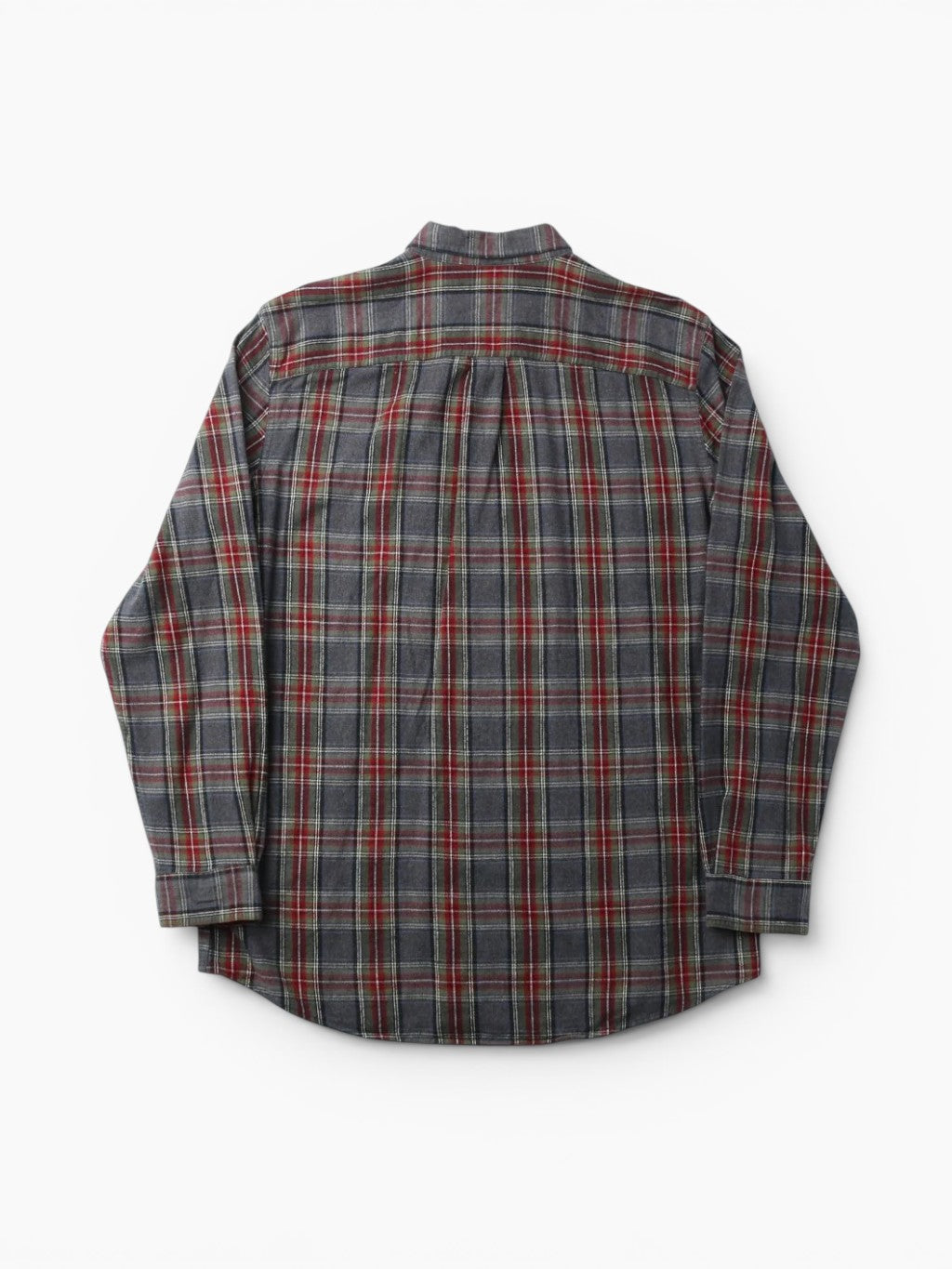 Vintage Flannel Shirt - Grey Check