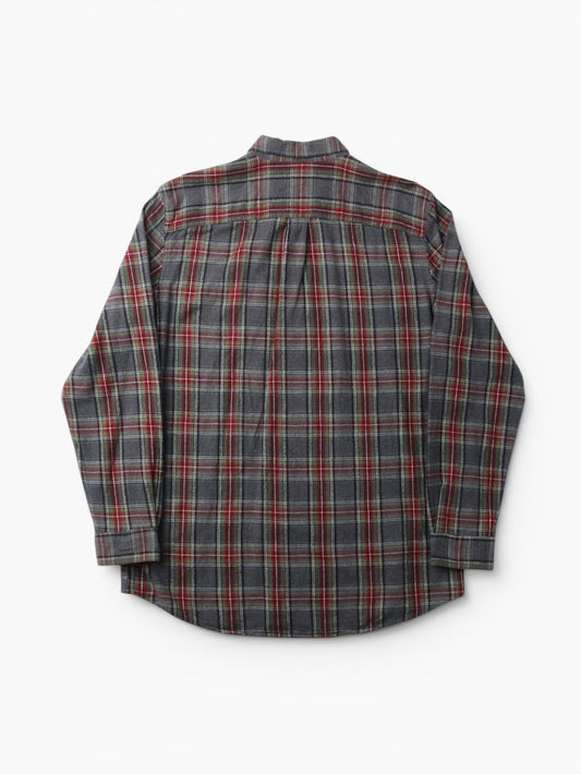 Vintage Flannel Shirt - Grey Check
