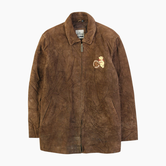 Vintage Disney Suede Jacket