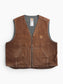 Lined Vest - Brown