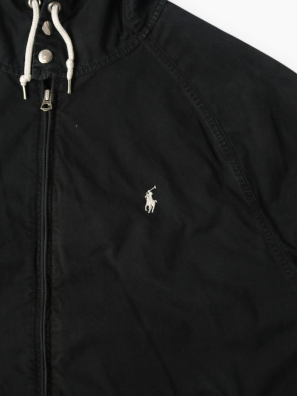 Vintage Hooded Jacket - Black