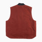 Lined Vest - Maroon