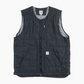 Lined Vest - Black