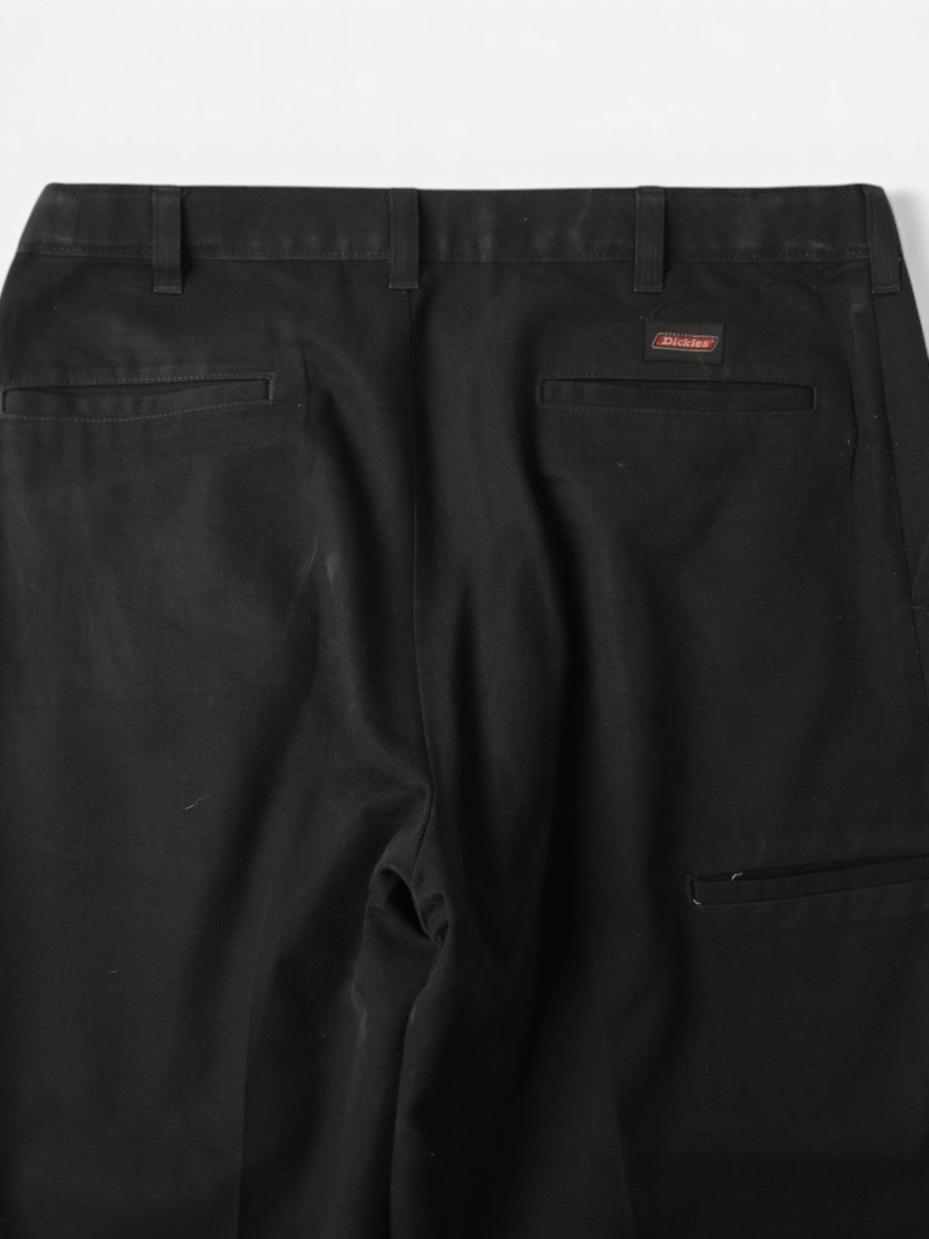 Pleated Work Pants - Black - 34/32