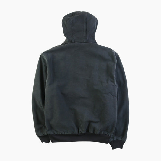 Hooded Active Jacket - Black