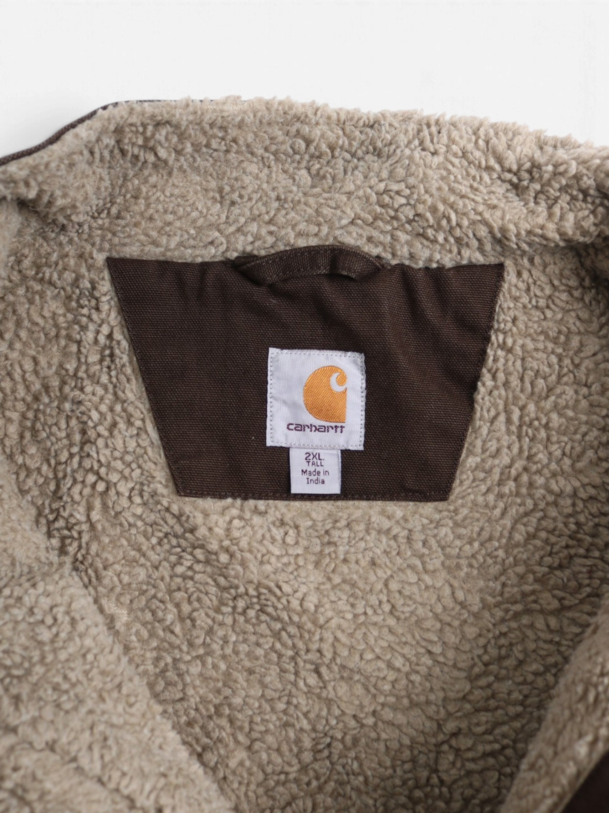 Lined Vest - Brown