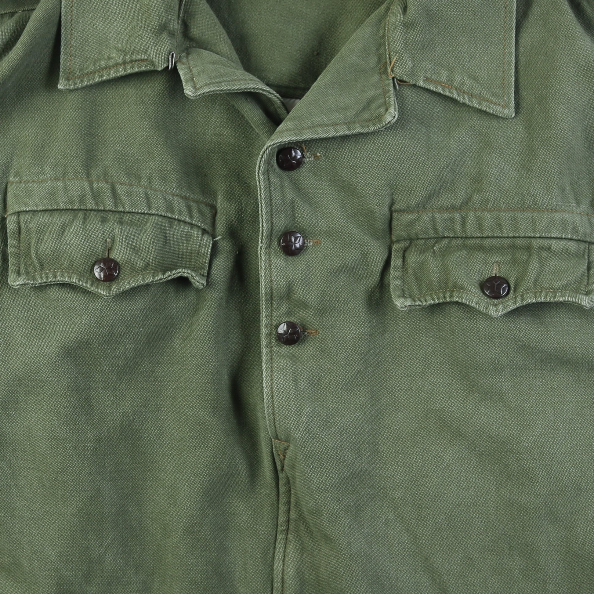 Vintage Military Shirt - Green