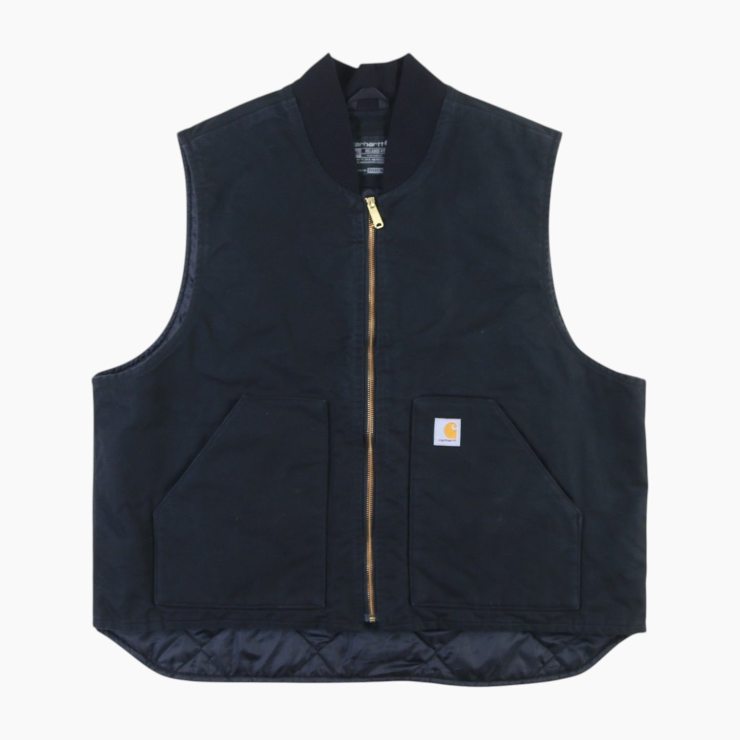 Lined Vest - Black