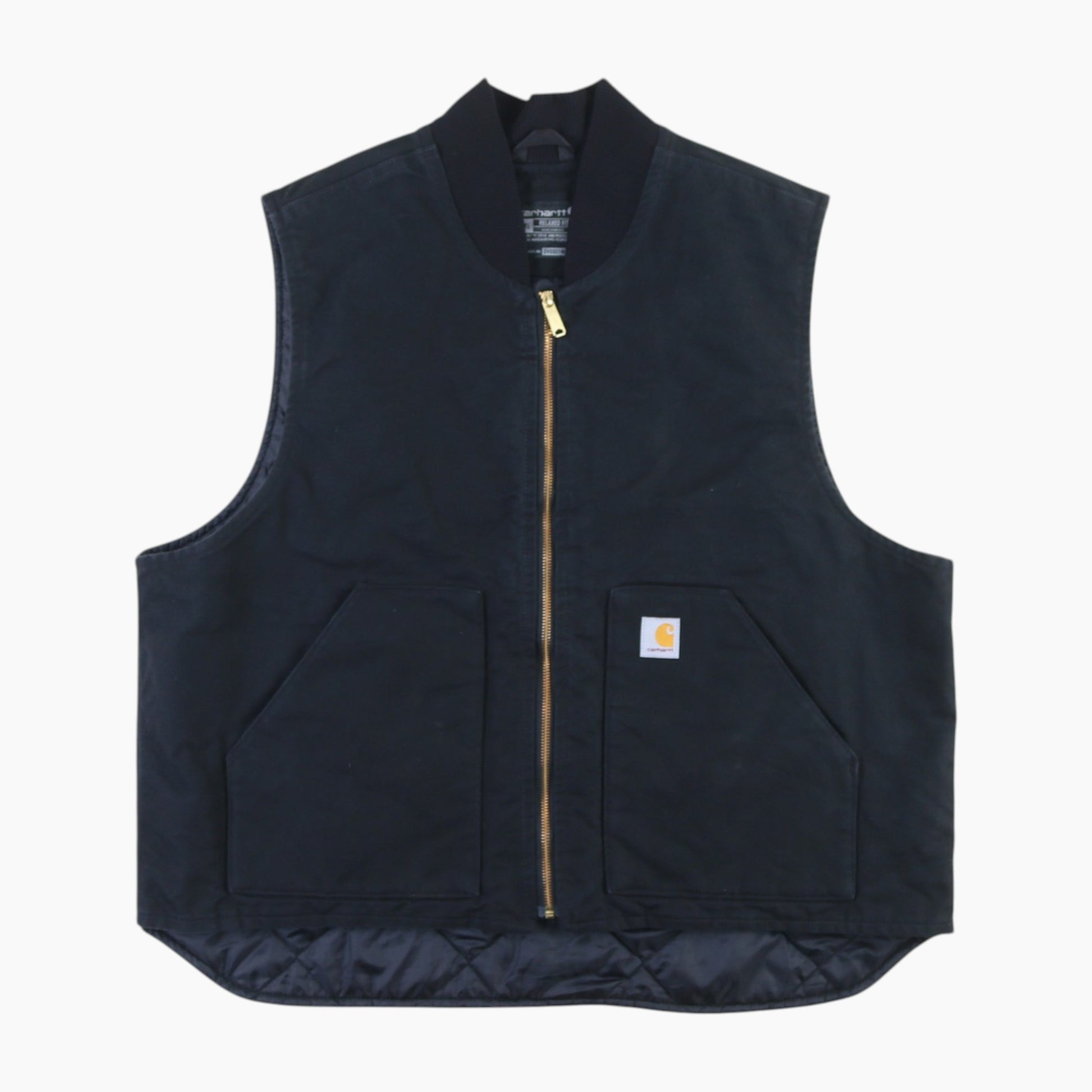 Lined Vest - Black