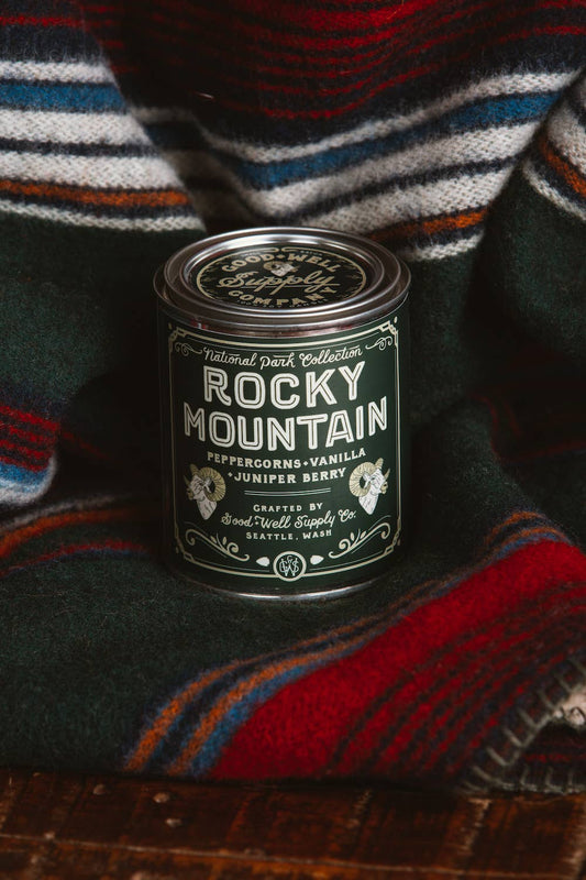 Rocky Mountain National Park Candle