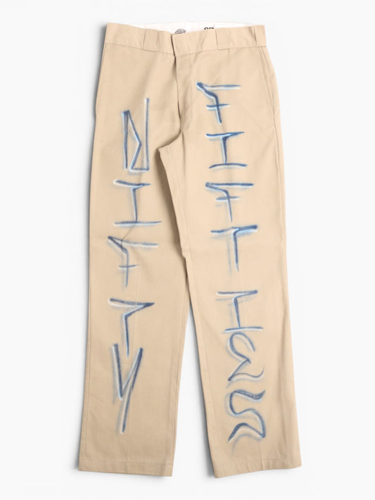 Customised Work Pants - Beige