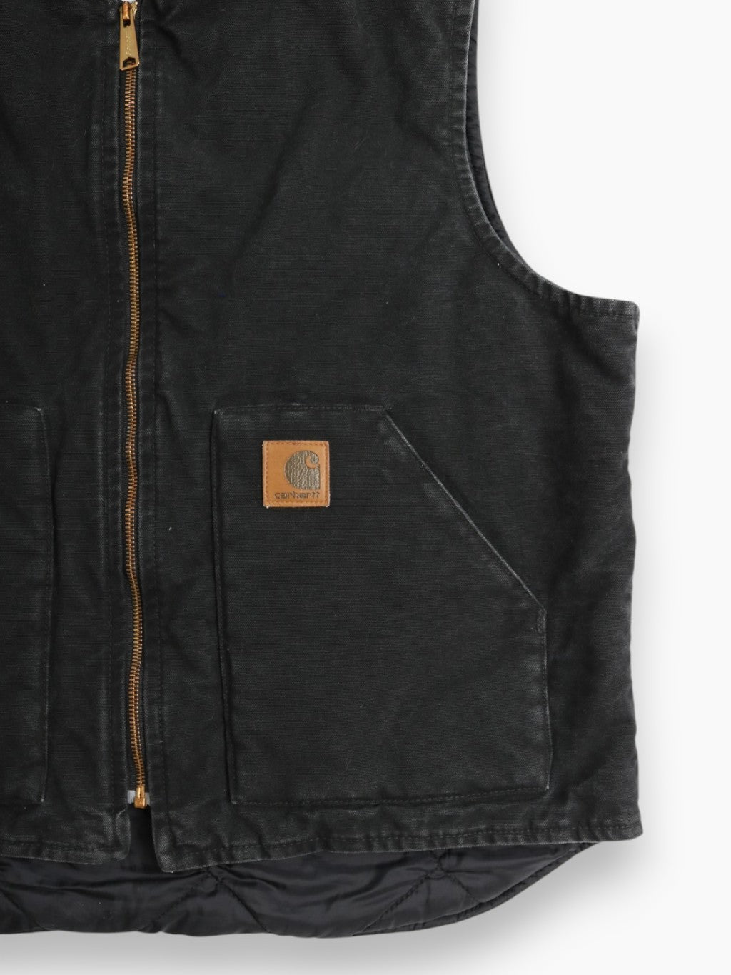 Lined Vest - Black