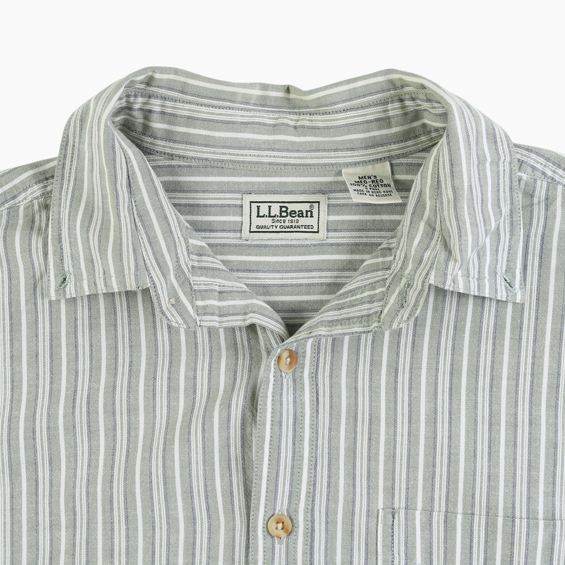 Vintage Shirt - Green Stripe