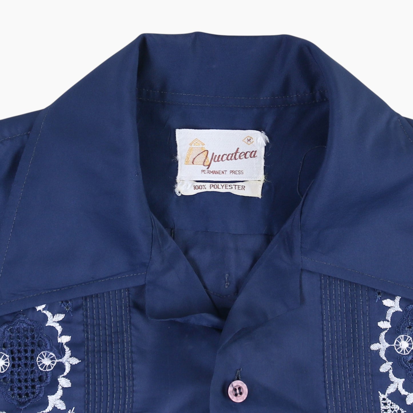 Vintage Cuban Guayabera Shirt