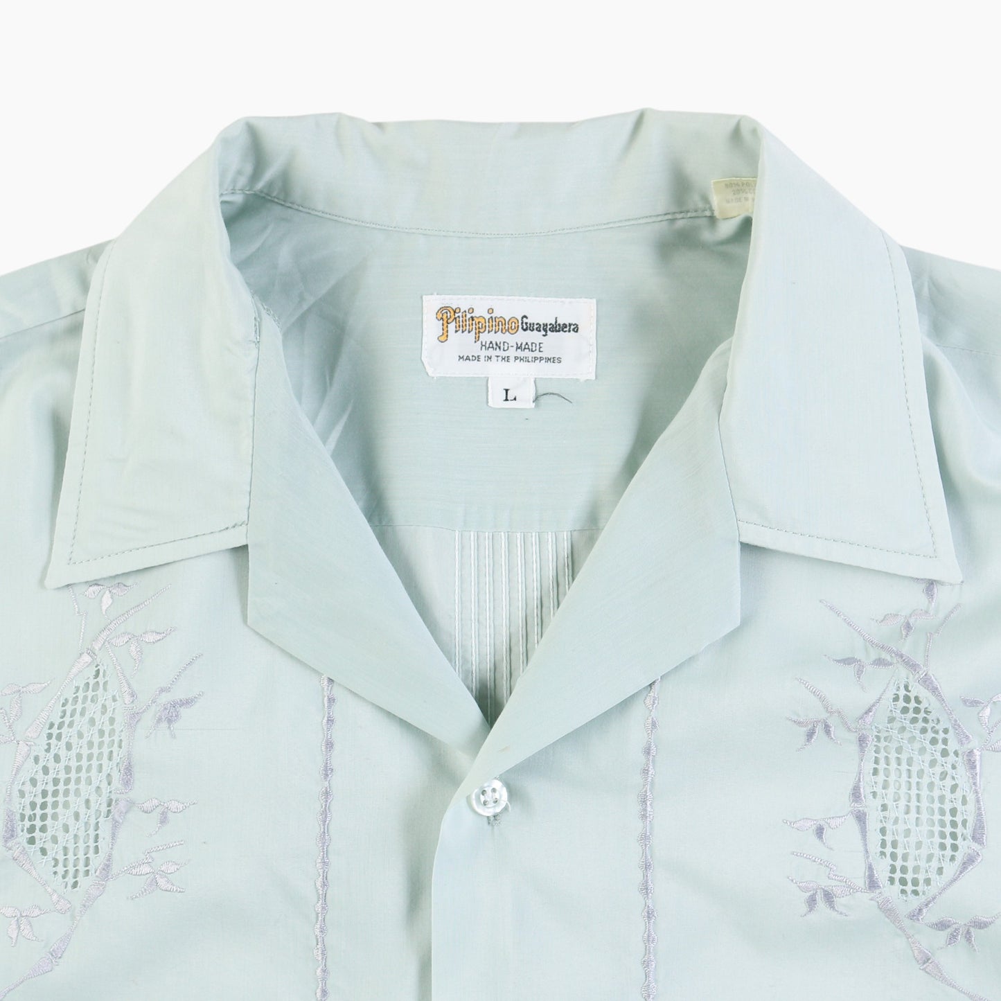 Vintage Cuban Guayabera Shirt