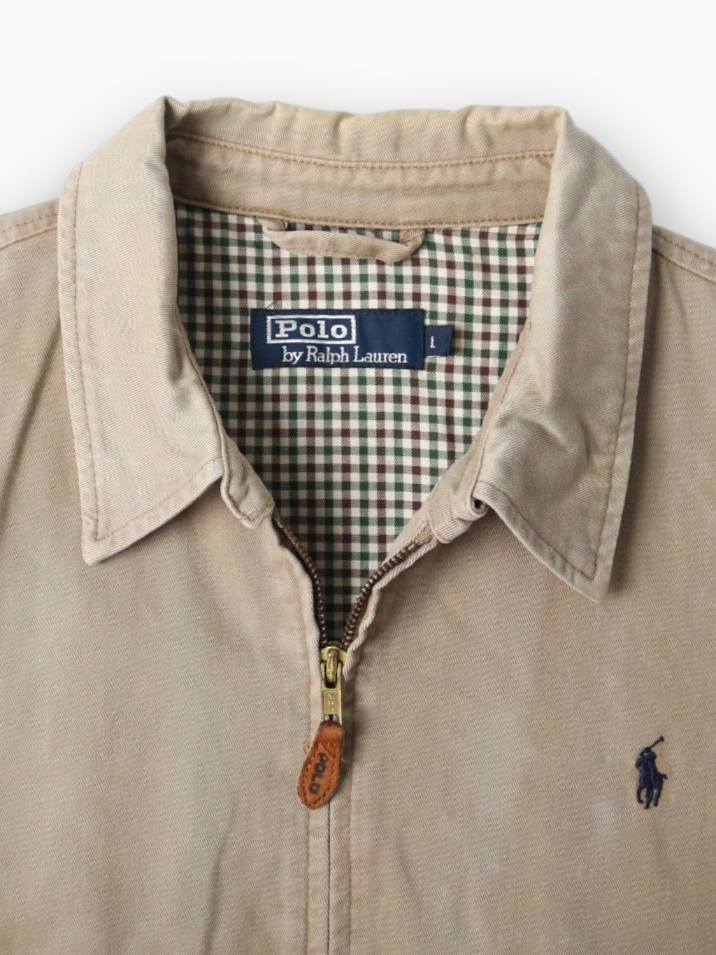 Vintage Harrington Jacket - Beige