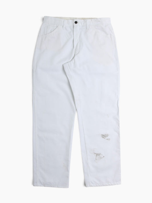 Vintage Carpenter Pants - White - 34/32