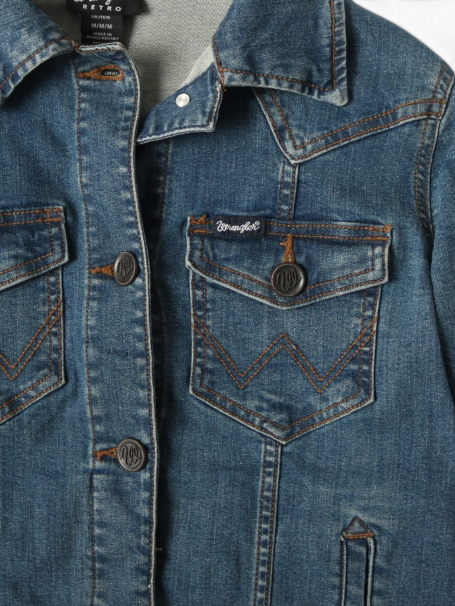 Vintage Denim Trucker Jacket