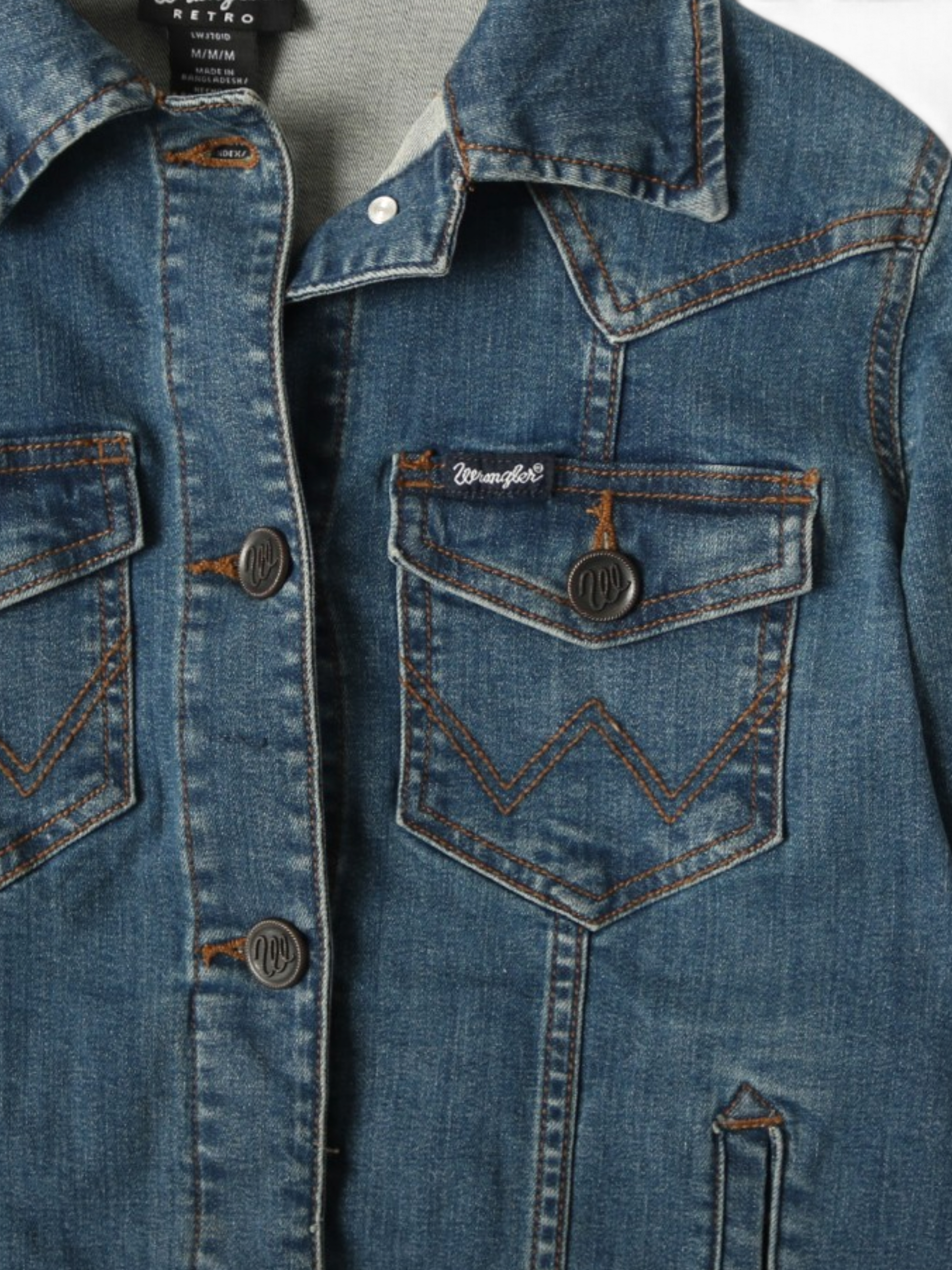 Vintage Denim Trucker Jacket