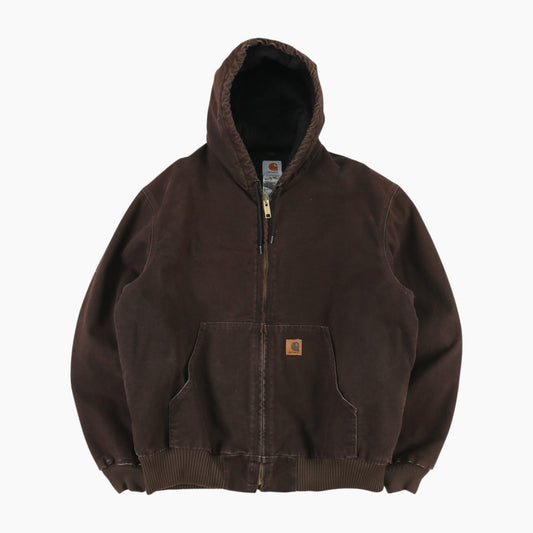 Active Hooded Jacket - Brown