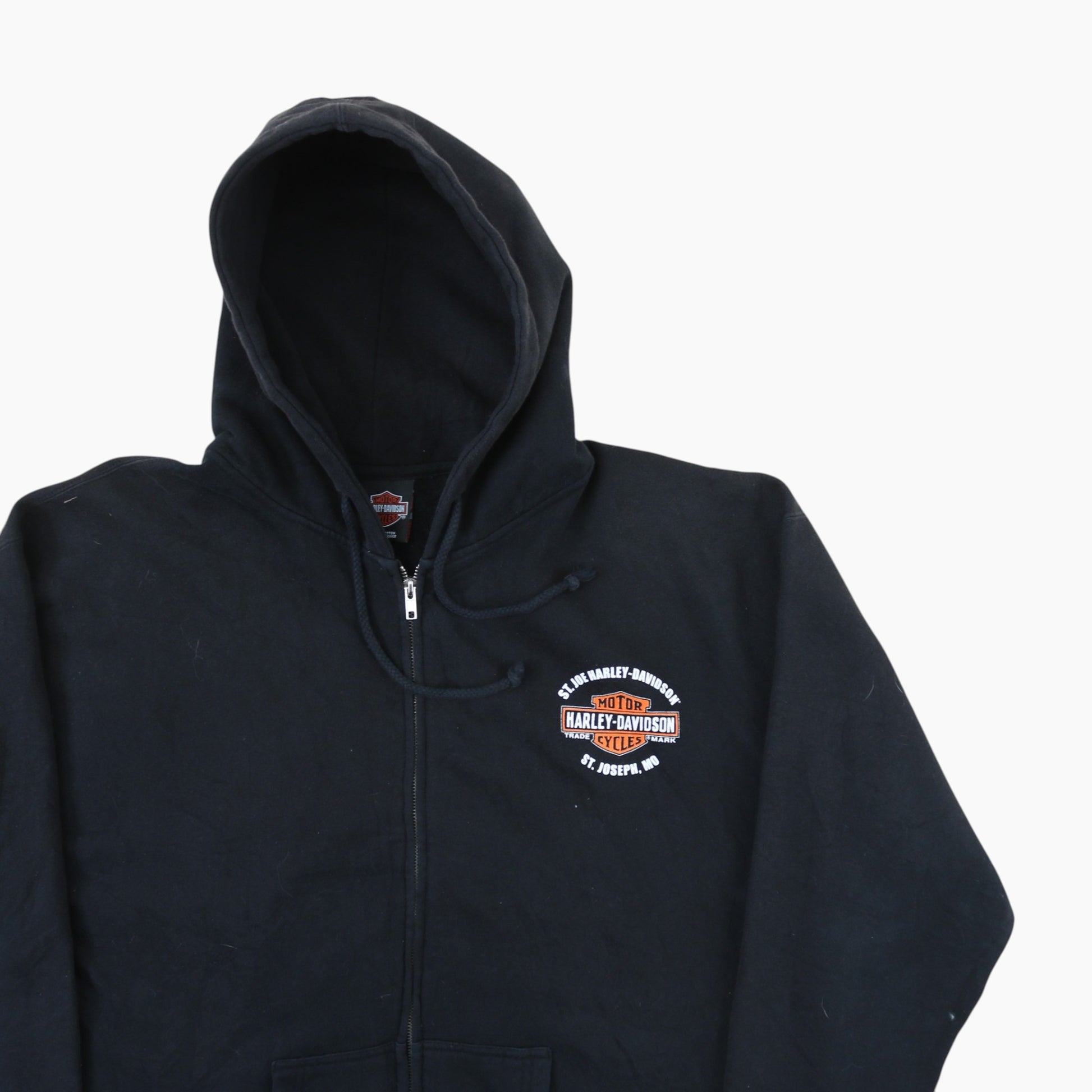 'St. Joe' Hooded Sweatshirt - Black
