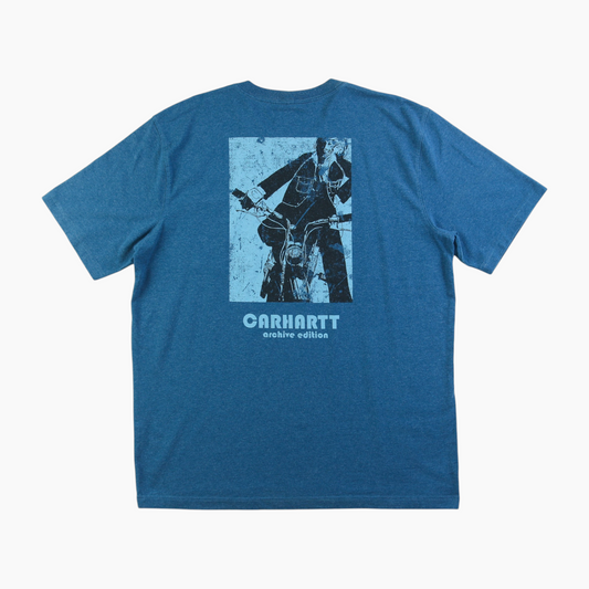 Pocket T-shirt - Blue