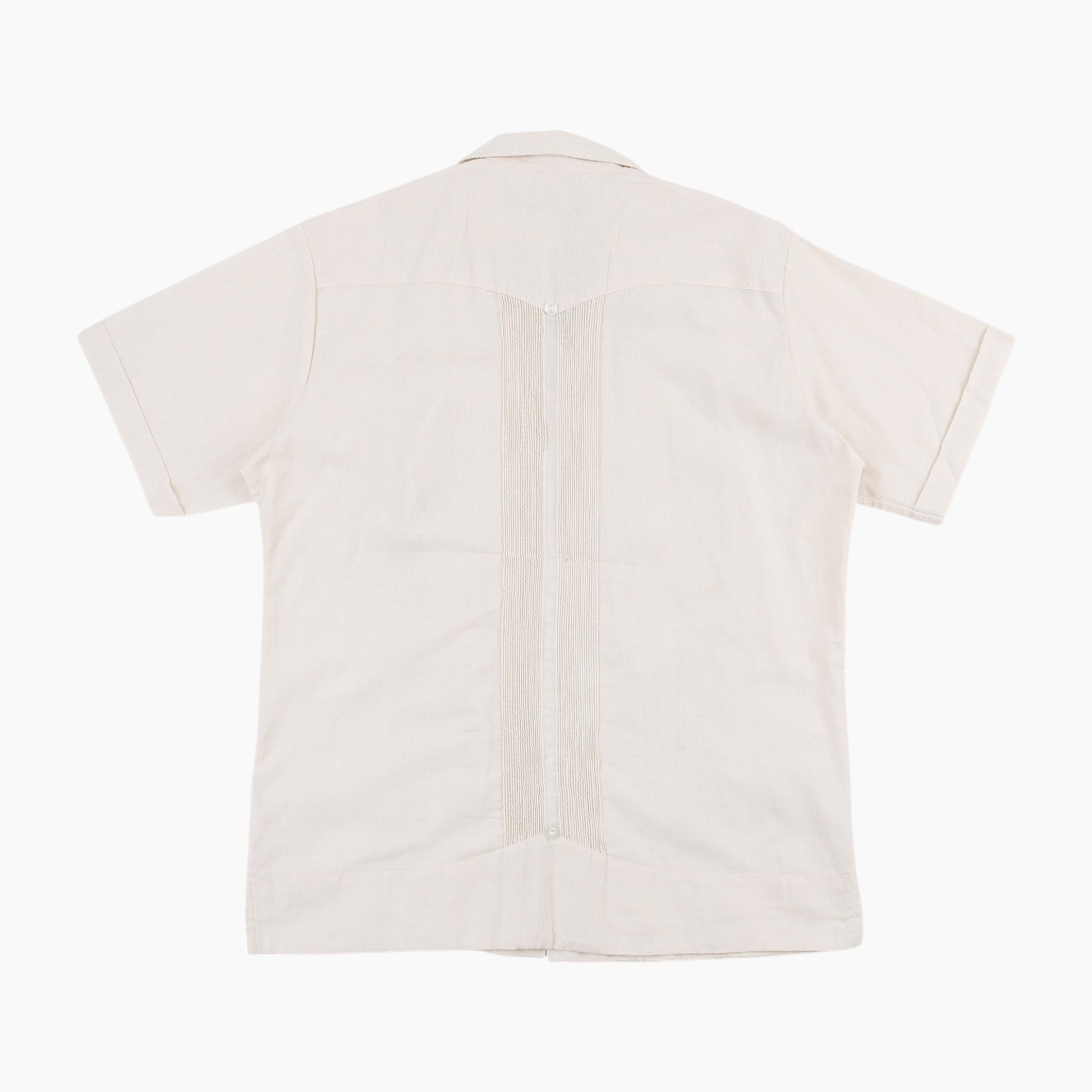 Vintage Cuban Guayabera Shirt