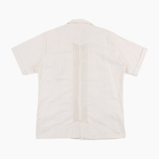 Vintage Cuban Guayabera Shirt