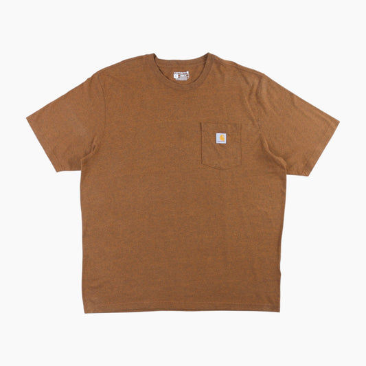 Pocket T-shirt - Brown