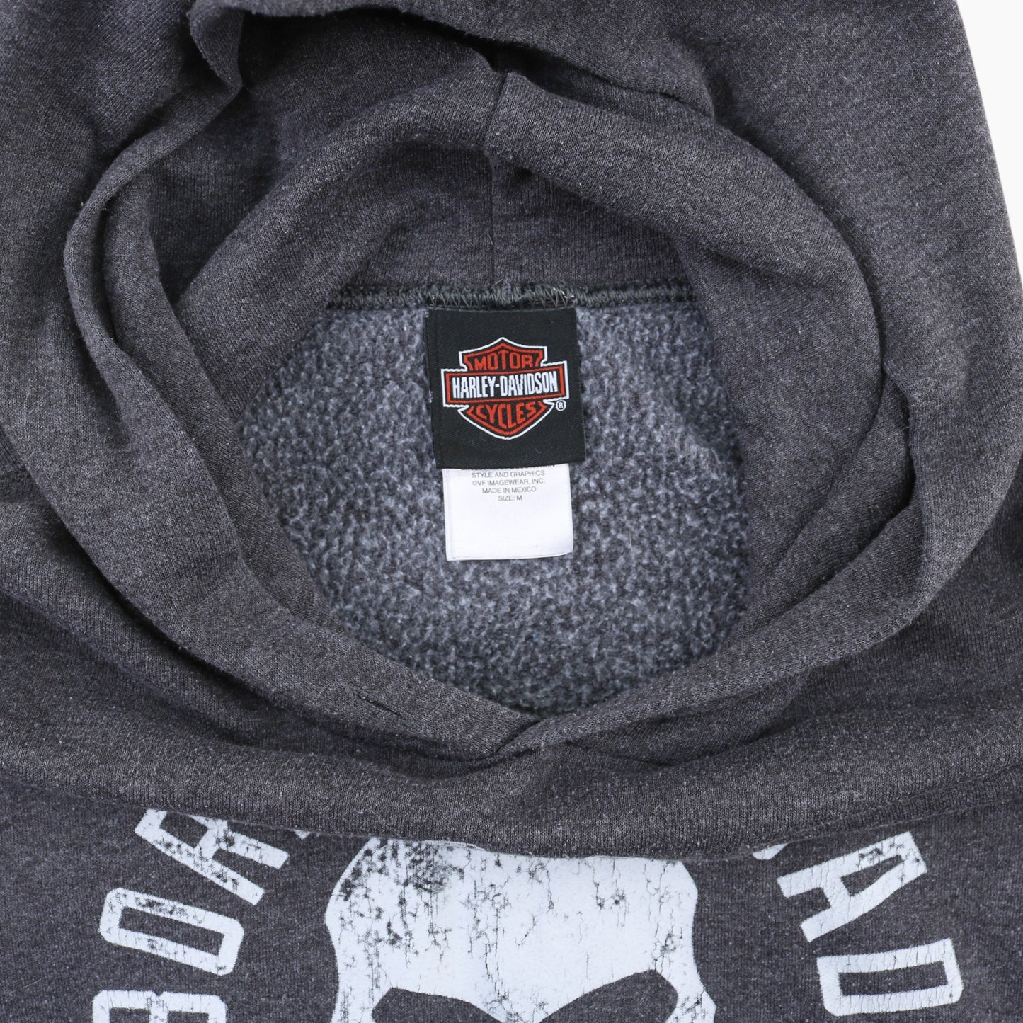 'Born To Be Dead' Hooded Sweatshirt - Grey
