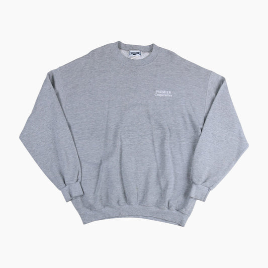 'Premier Cooperative' Sweatshirt - Grey