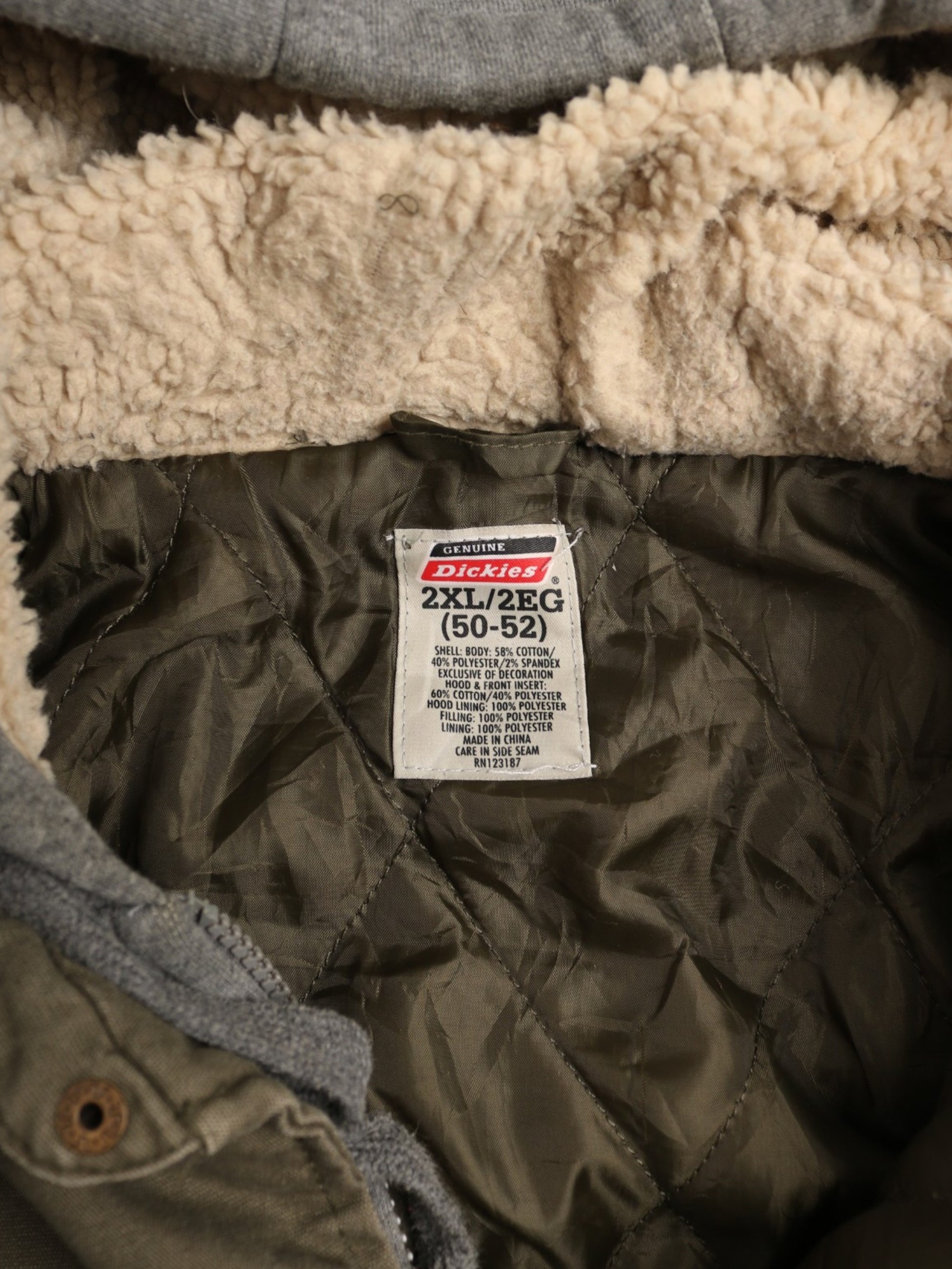 Vintage Hooded Work Jacket